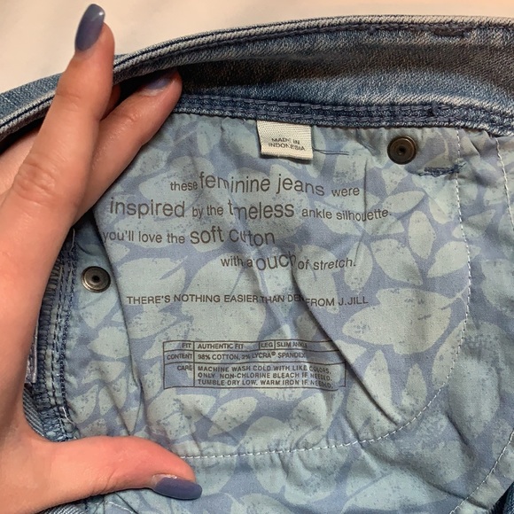 JJill denim capris - Picture 7 of 8